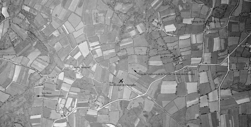 1941 03 21 photo ign crash hampden x3132