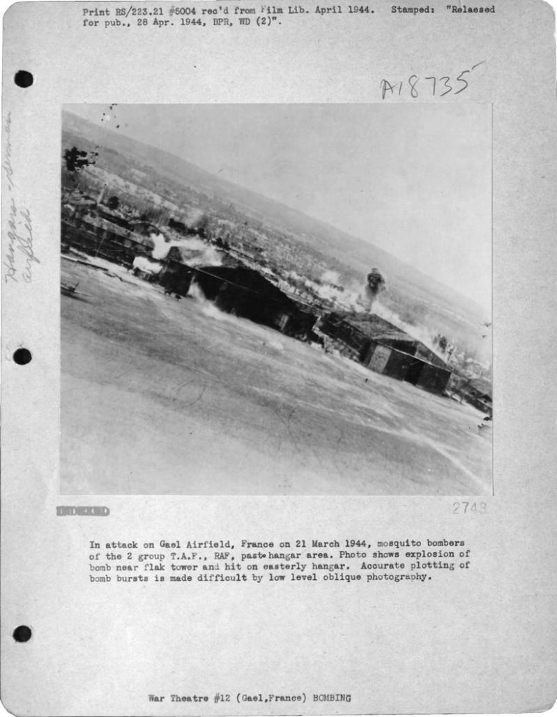 Gael airfield attack usaf 1944