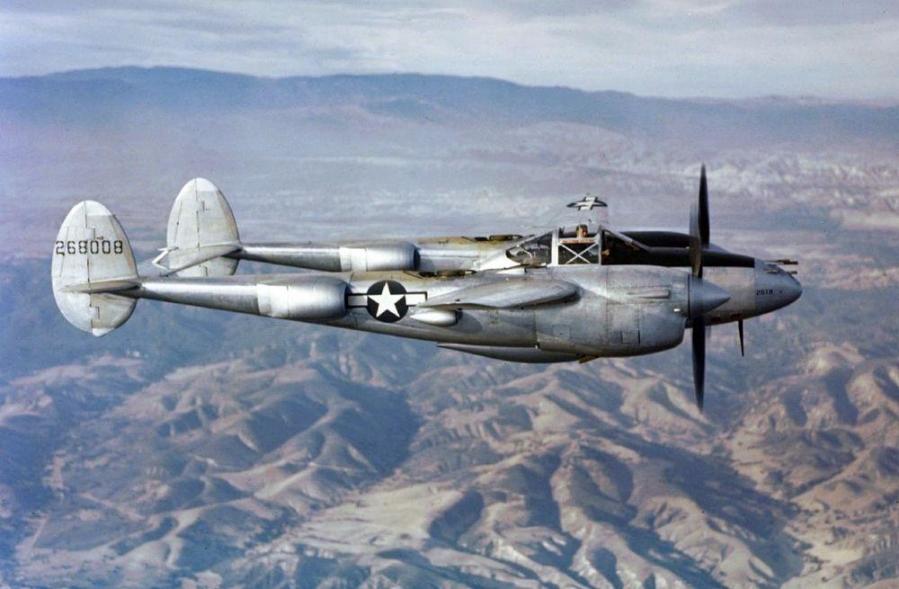 Lockheed p 38j lightning