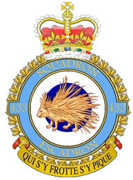 No 433 squadron rcaf badge