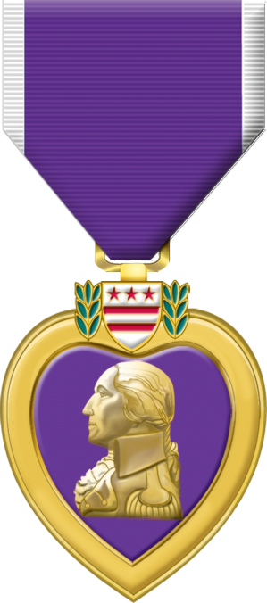 Purple heart medal