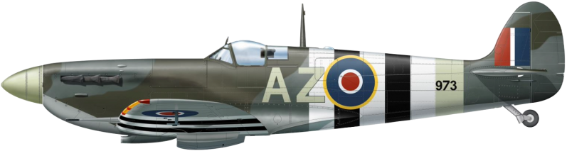 Spitfire mk vb aa973 thomas p fargher