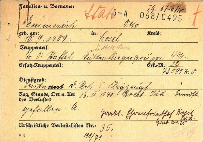 Certificat otto emmerich