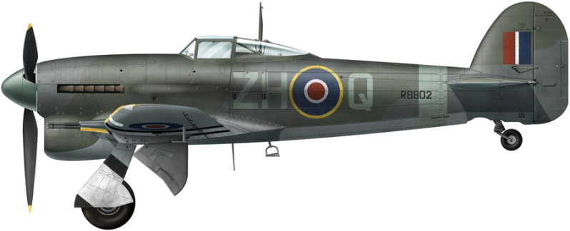 Hawker typhoon mk ib j thompson