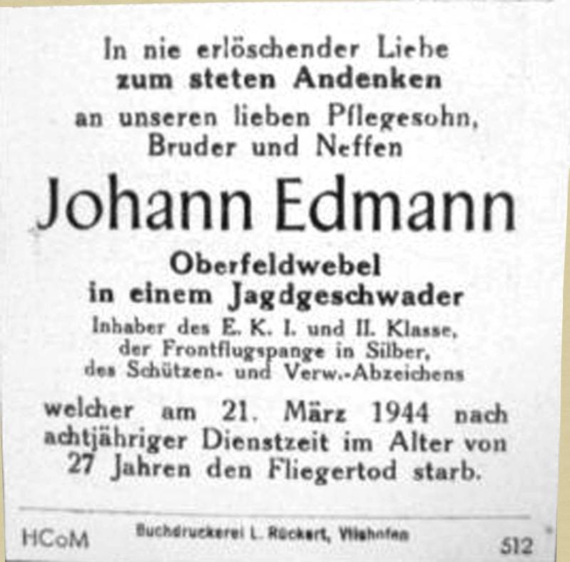 Jg 26 johann edmann 2